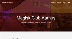 Desktop Screenshot of magiskclub.dk