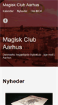 Mobile Screenshot of magiskclub.dk